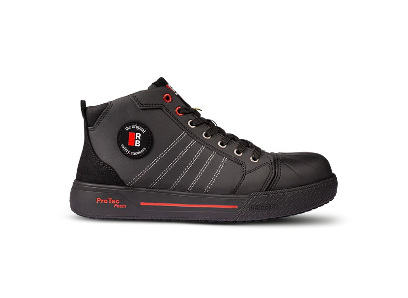 Redbrick Champ High S3S - Zwart