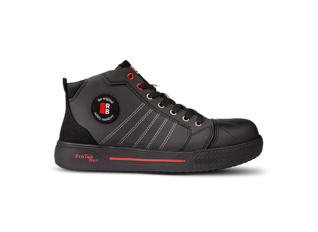 Redbrick Champ High S3S - Zwart