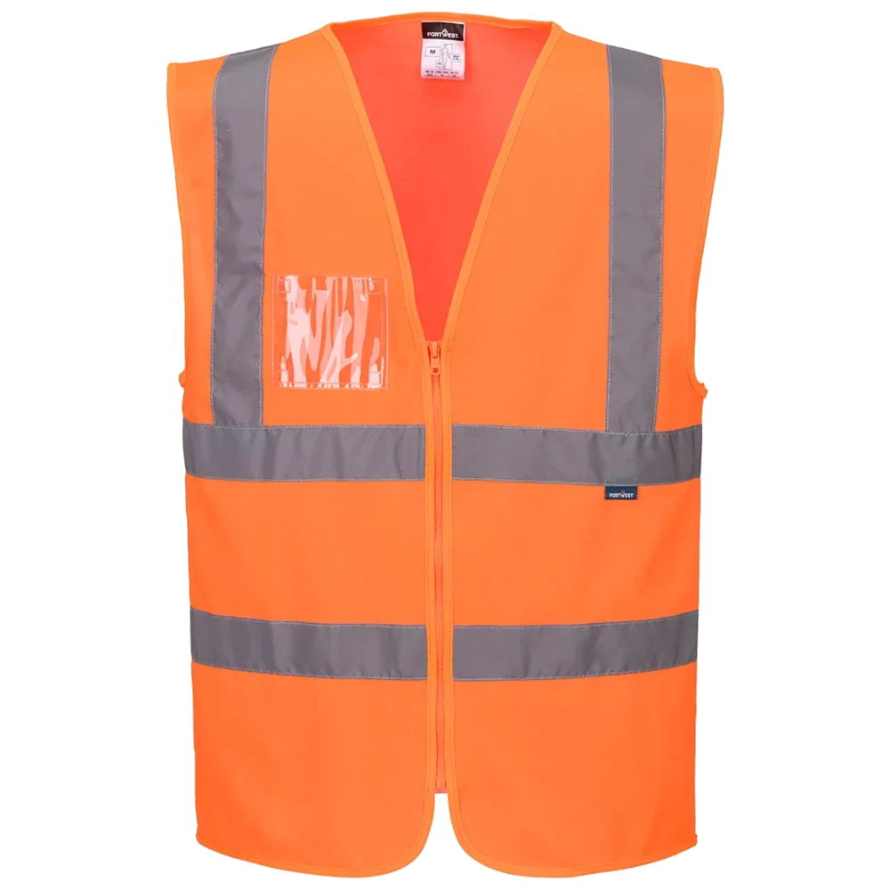 Portwest C371 Hi-Vis Vest met Rits - Orange