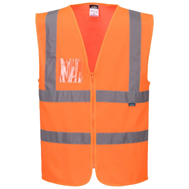 Portwest C371 Hi-Vis Vest met Rits - Orange