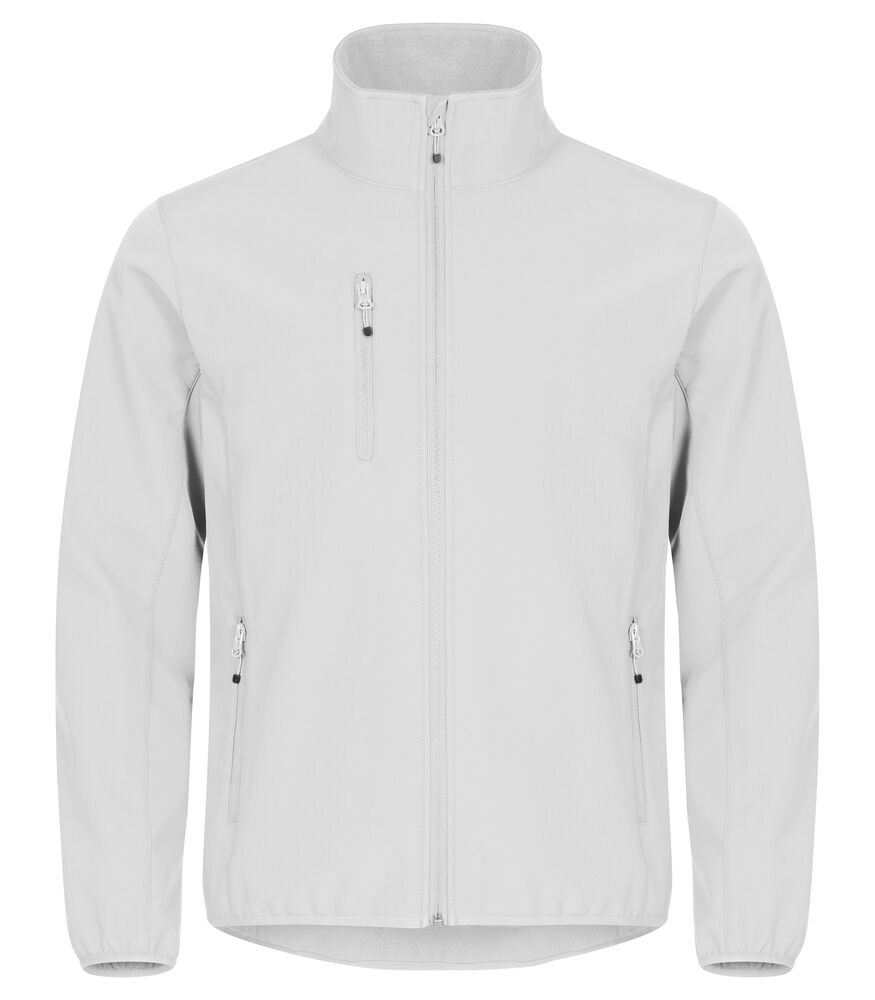 Clique Classic Softshell Jacket Heren wit