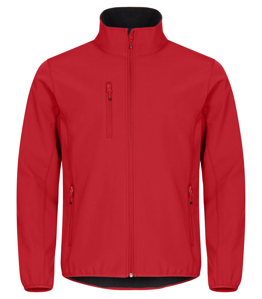 Clique Classic Softshell Jacket Heren rood
