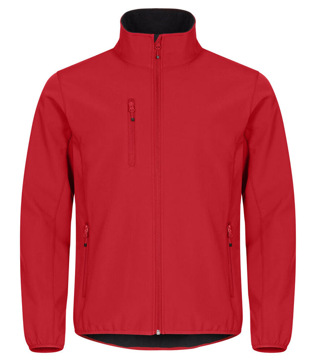 Clique Classic Softshell Jacket Heren rood