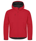 Clique Classic Softshell Kapuzenjacke Herren