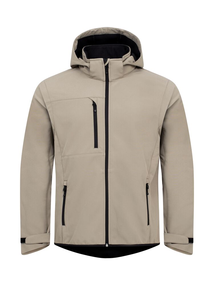 Clique Classic softshell 2 in 1 zand