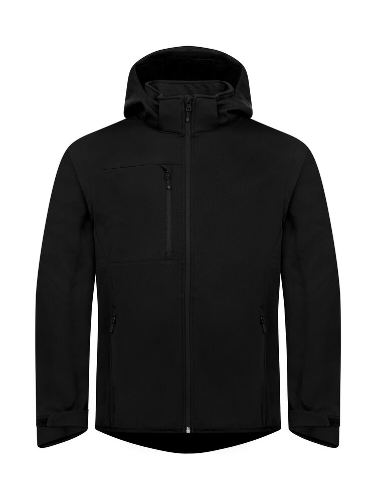 Clique Classic softshell 2 in 1 zwart