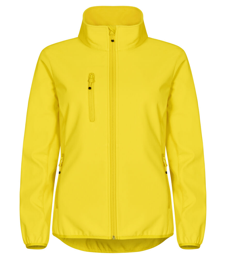 Clique Classic Softshell Jacket Dames lemon