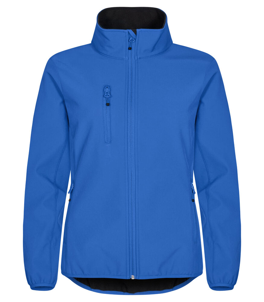 Clique Classic Softshell Jacket Dames kobalt