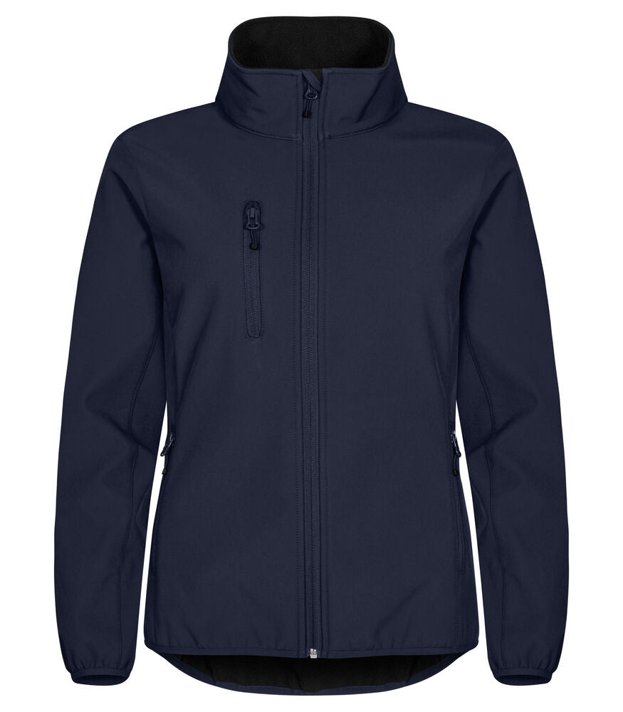Clique Classic Softshell Jacket Dames dark navy