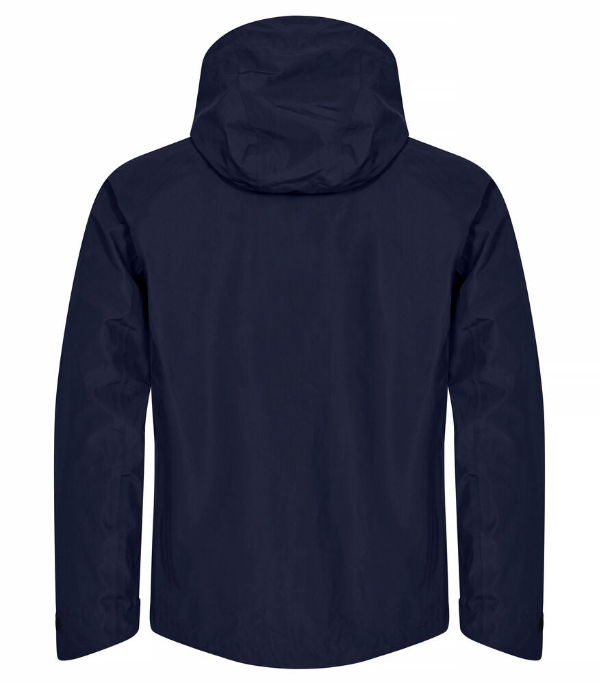 Clique Classic Shell Jacket Heren dark navy achterkant