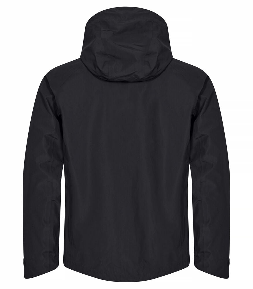 Clique Classic Shell Jacket Heren zwart achterkant