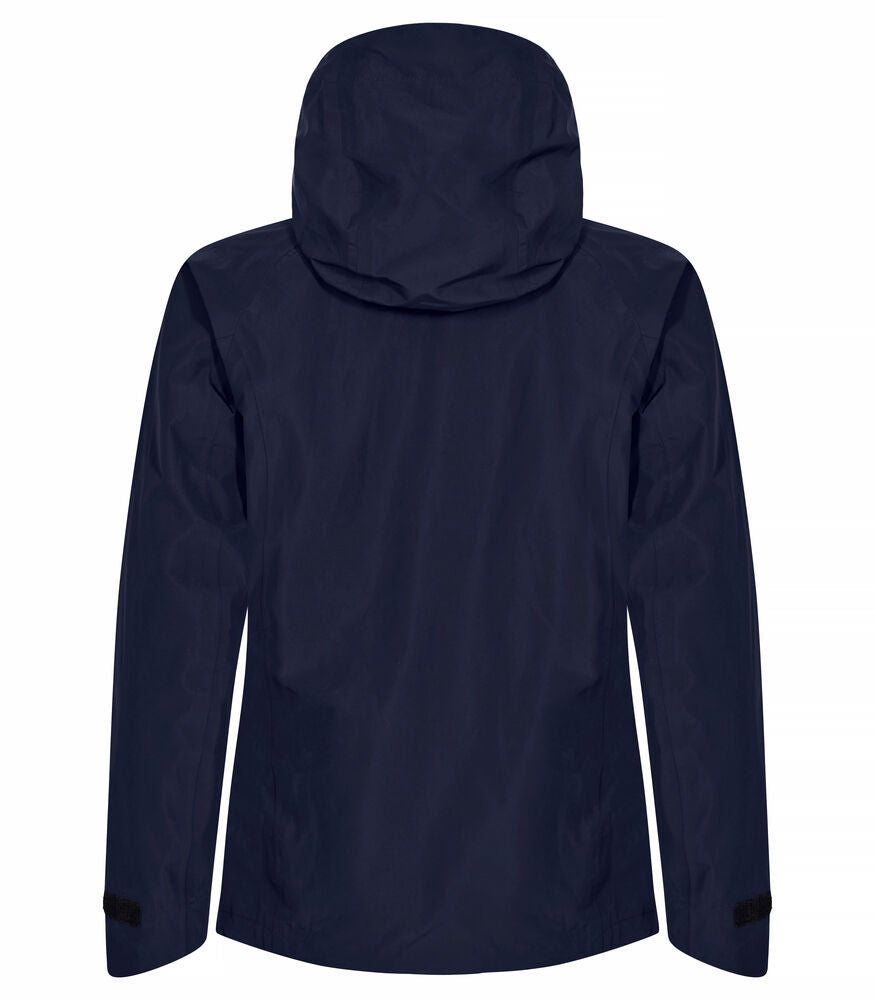 Clique Classic Shell Jacket Dames dark navy achterkant