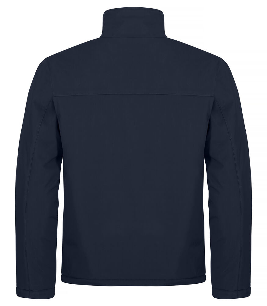Clique Padded Softshell Jacket Heren dark navy achterkant