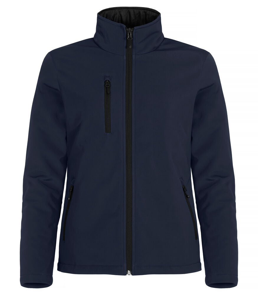 Clique Padded Softshell Jacket Dames dark navy