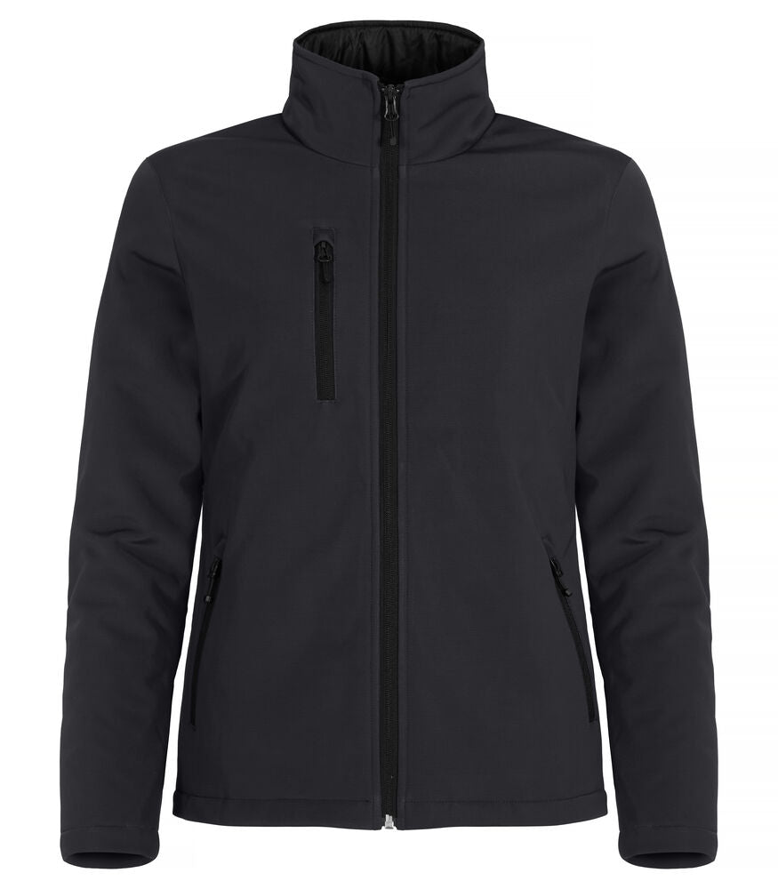 Clique Padded Softshell Jacket Dames zwart