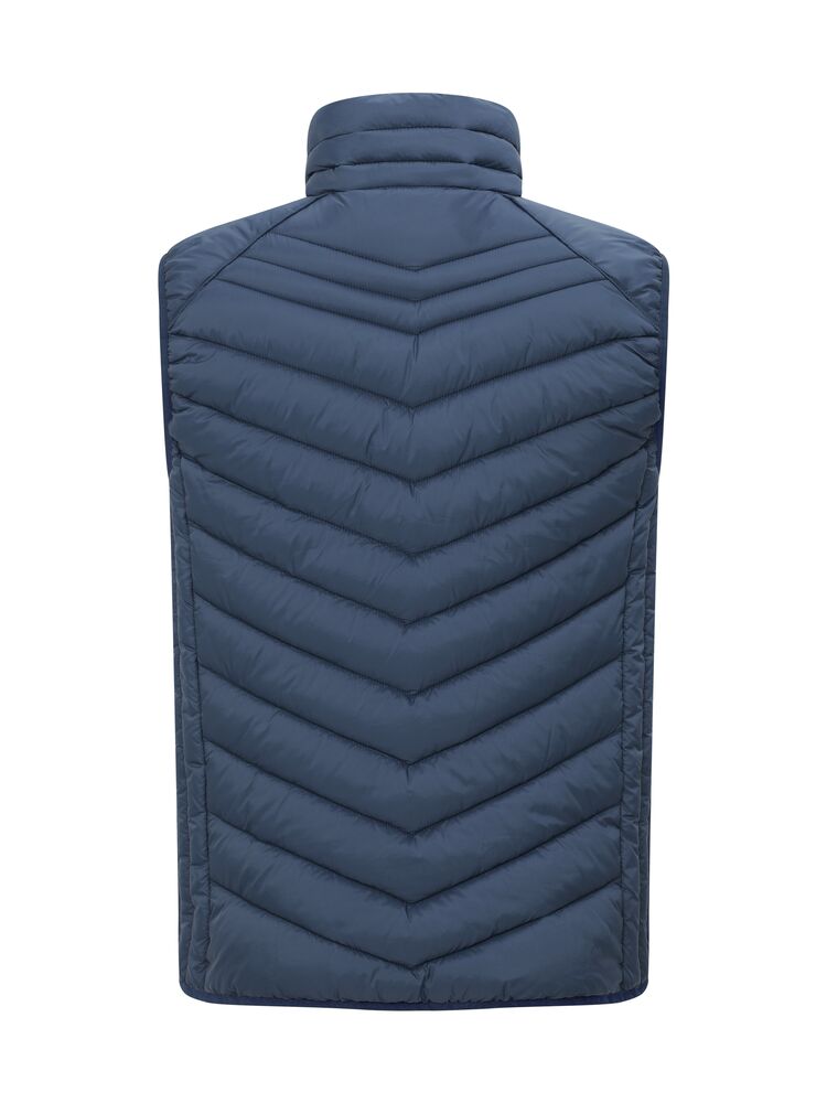Clique Idaho Vest Heren mistblauw achterkant