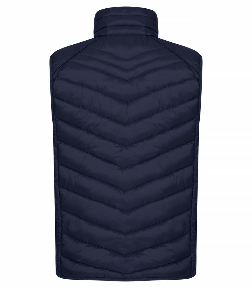 Clique Idaho Vest Heren dark navy achterkant