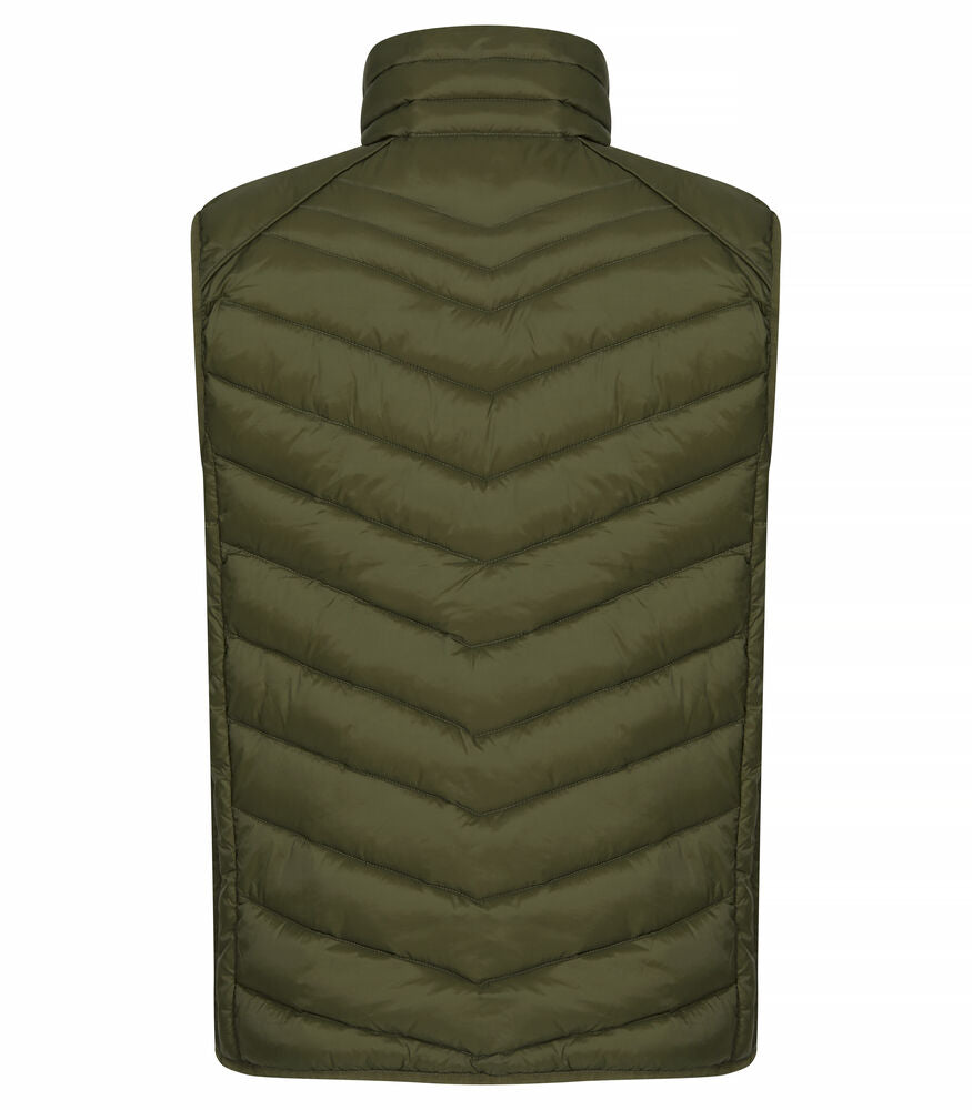 Clique Idaho Vest Heren mistgroen achterkant
