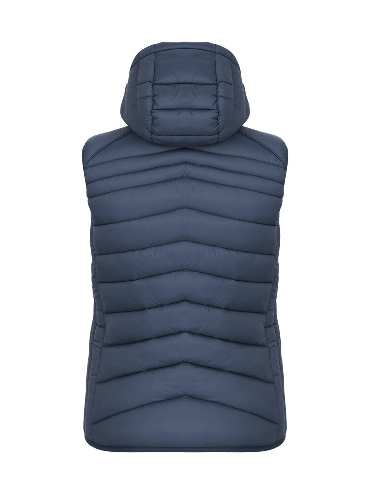 Clique Idaho Vest Dames mistblauw achterkant