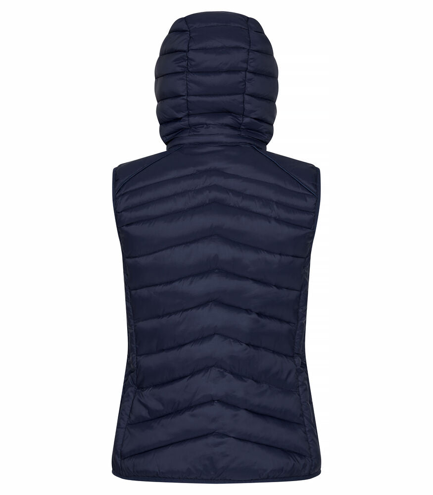 Clique Idaho Vest Dames dark navy achterkant