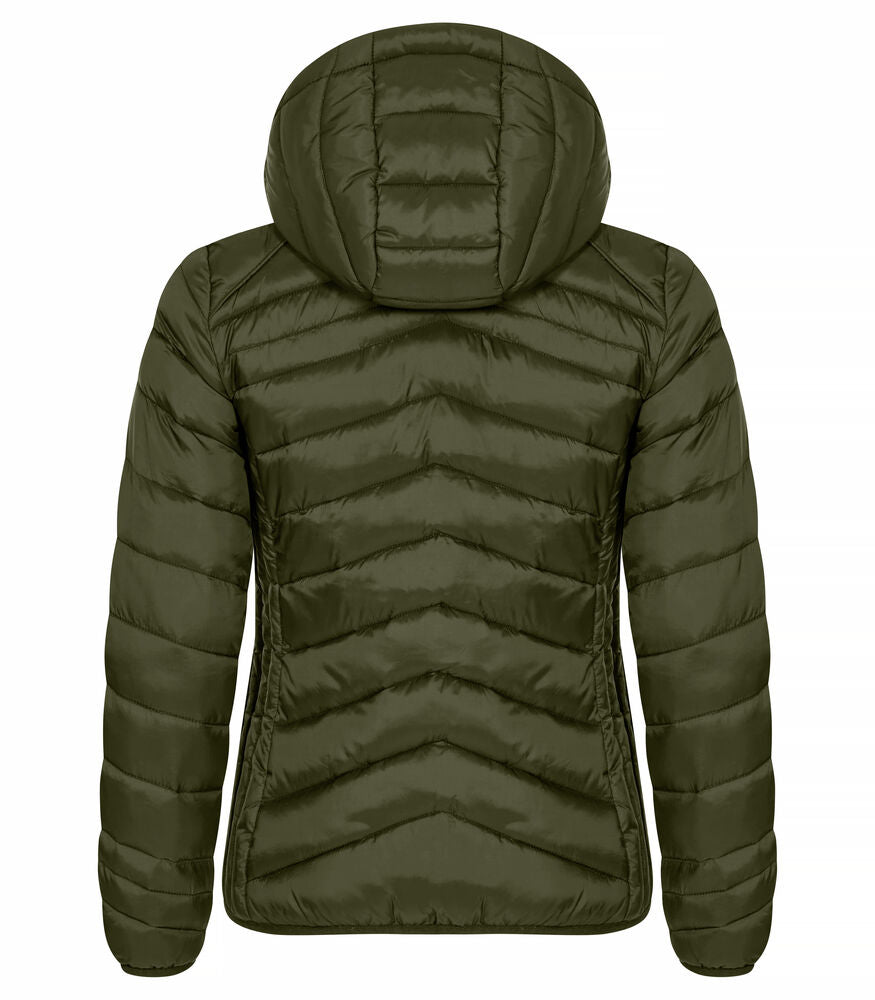 Clique Idaho jacket Dames mistgroen achterkant
