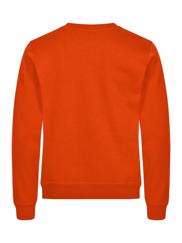 Clique Miami roundneck oranje achterkant