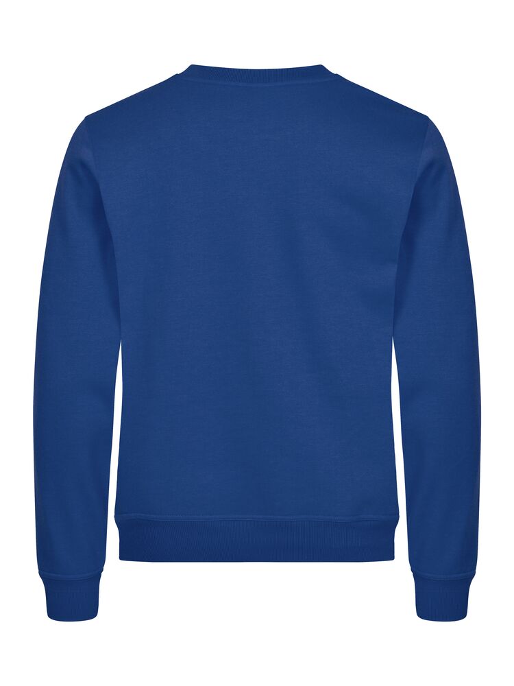 Clique Miami roundneck blauw achterkant