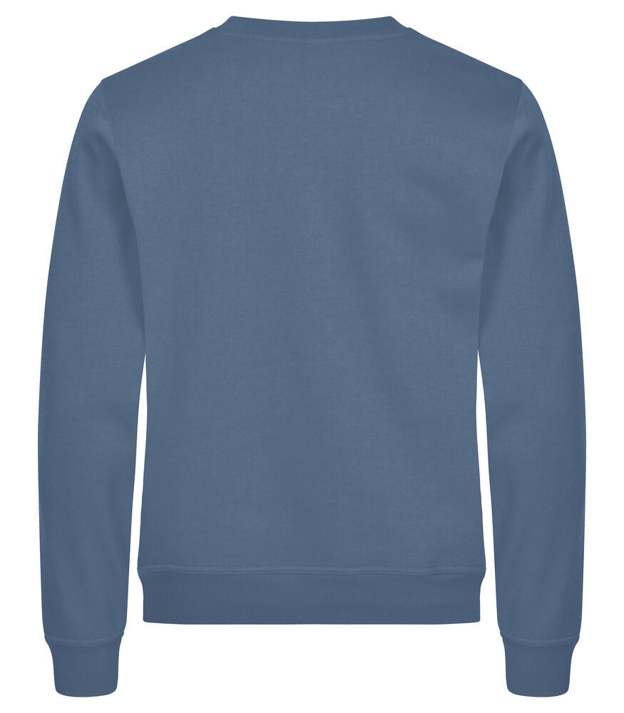 Clique Miami roundneck staalblauw achterkant