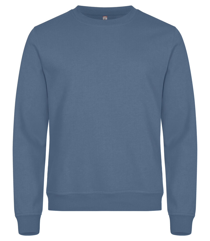 Clique Miami roundneck staalblauw