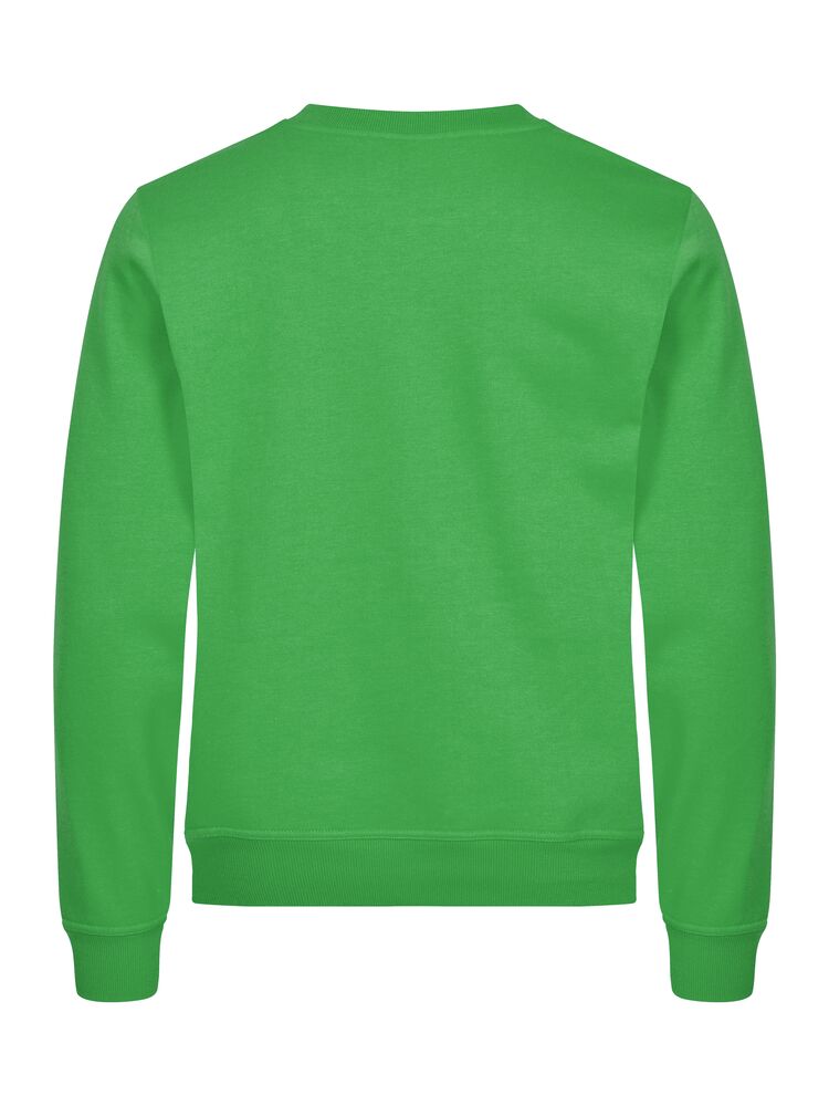 Clique Miami roundneck appelgroen achterkant