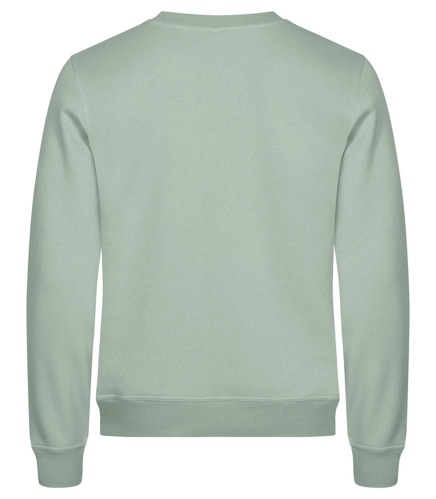 Clique Miami roundneck saliegroen achterkant
