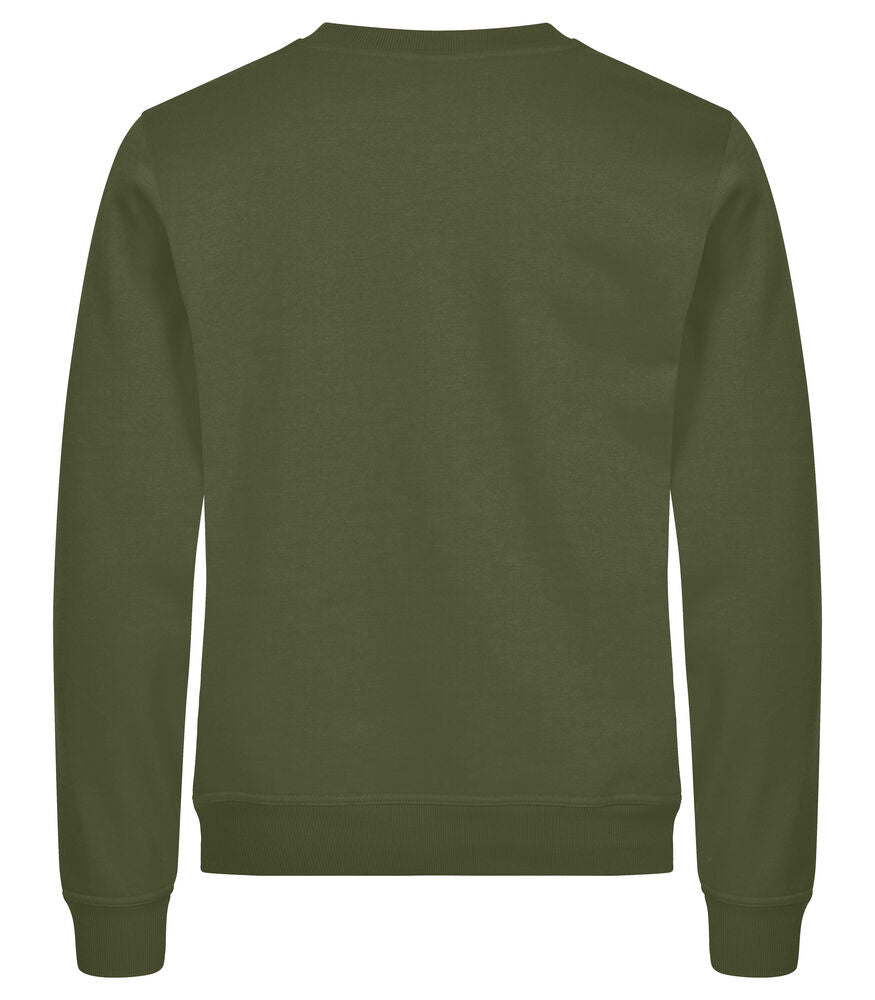 Clique Miami roundneck legergroen achterkant