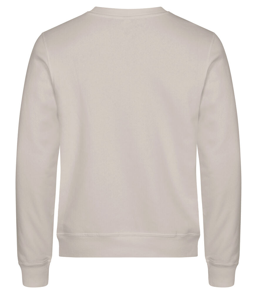 Clique Miami roundneck steengrijs achterkant