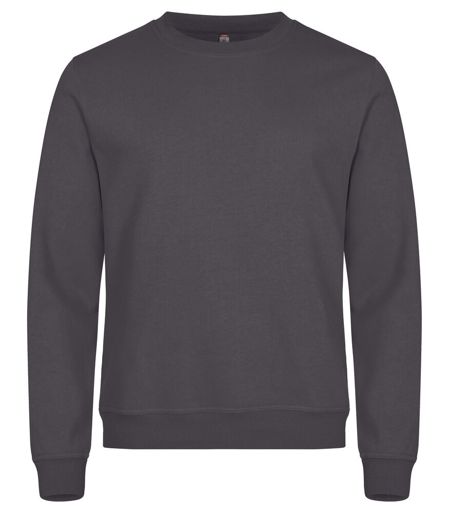 Clique Miami roundneck metaalgrijs