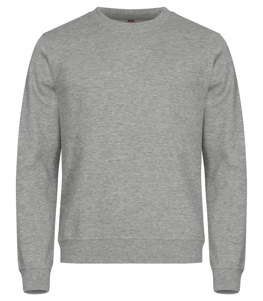 Clique Miami roundneck grijsmelange