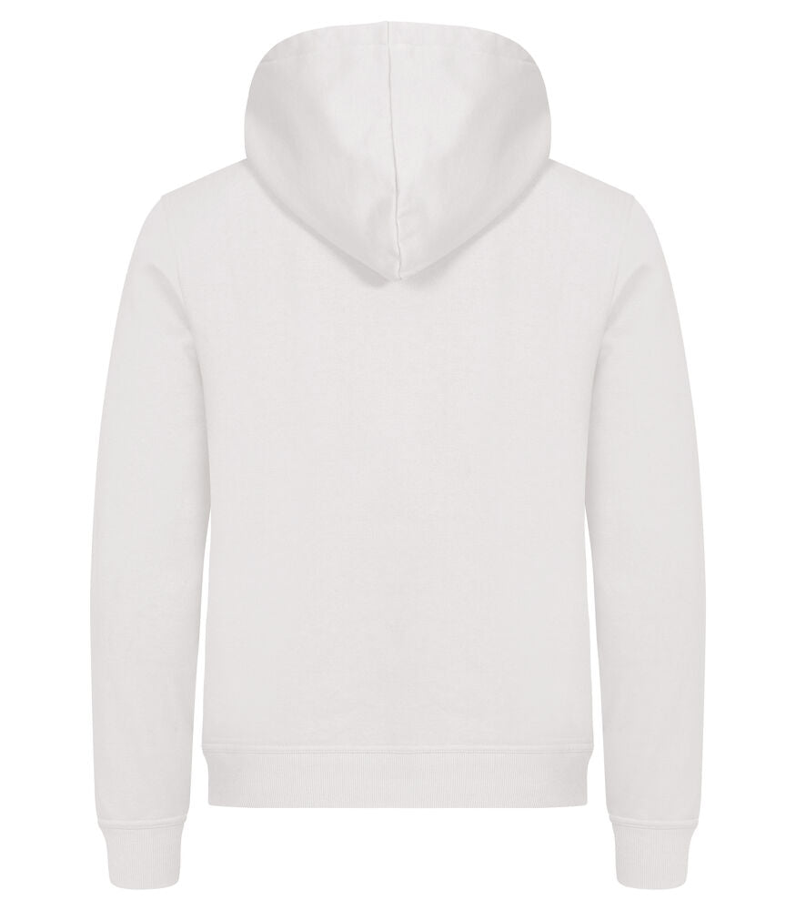 Clique Miami hoody offwhite achterkant
