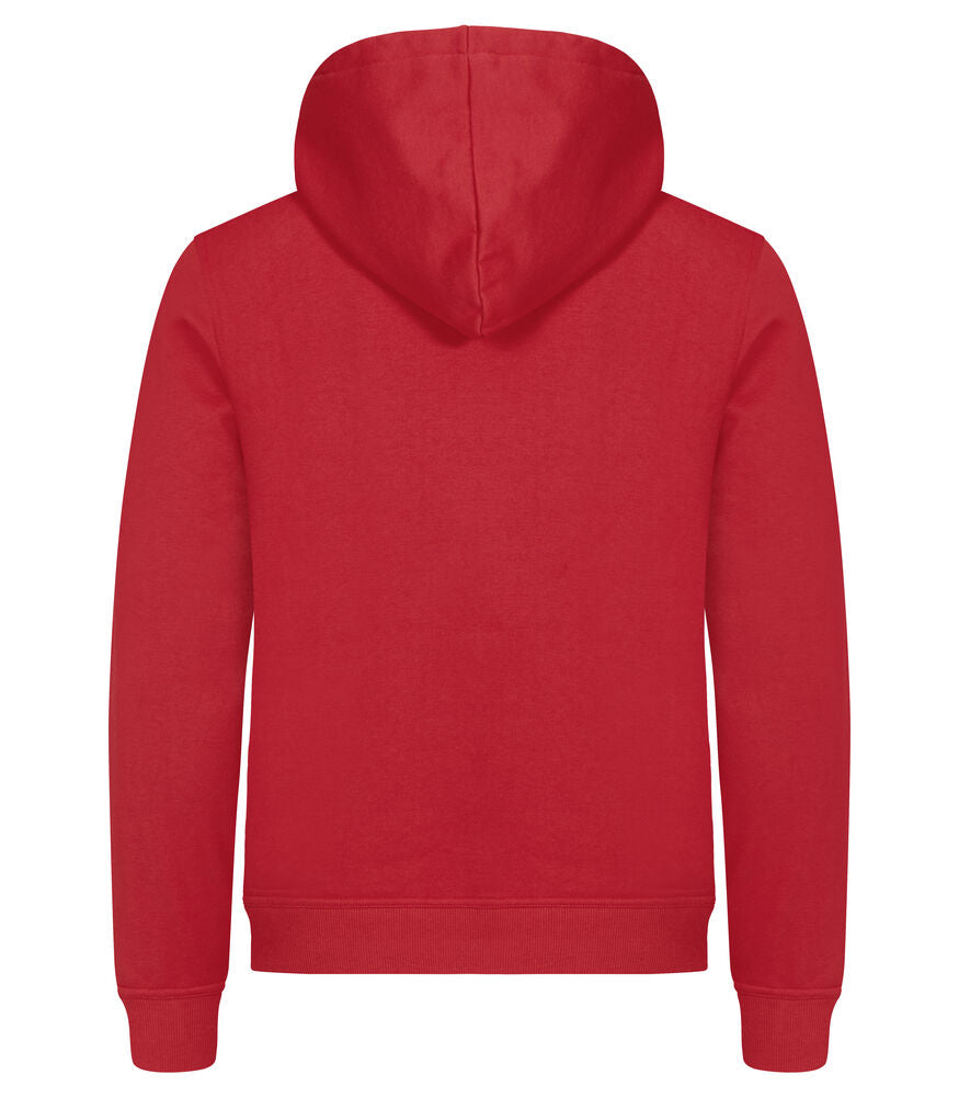Clique Miami hoody rood achterkant