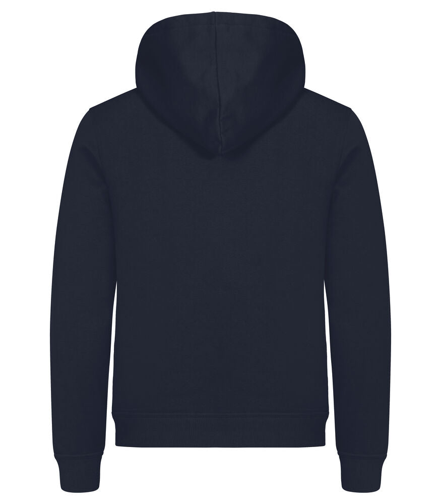 Clique Miami hoody dark navy achterkant
