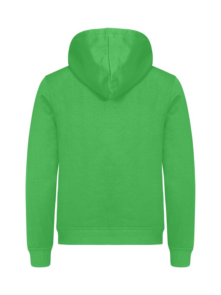 Clique Miami hoody appelgroen achterkant