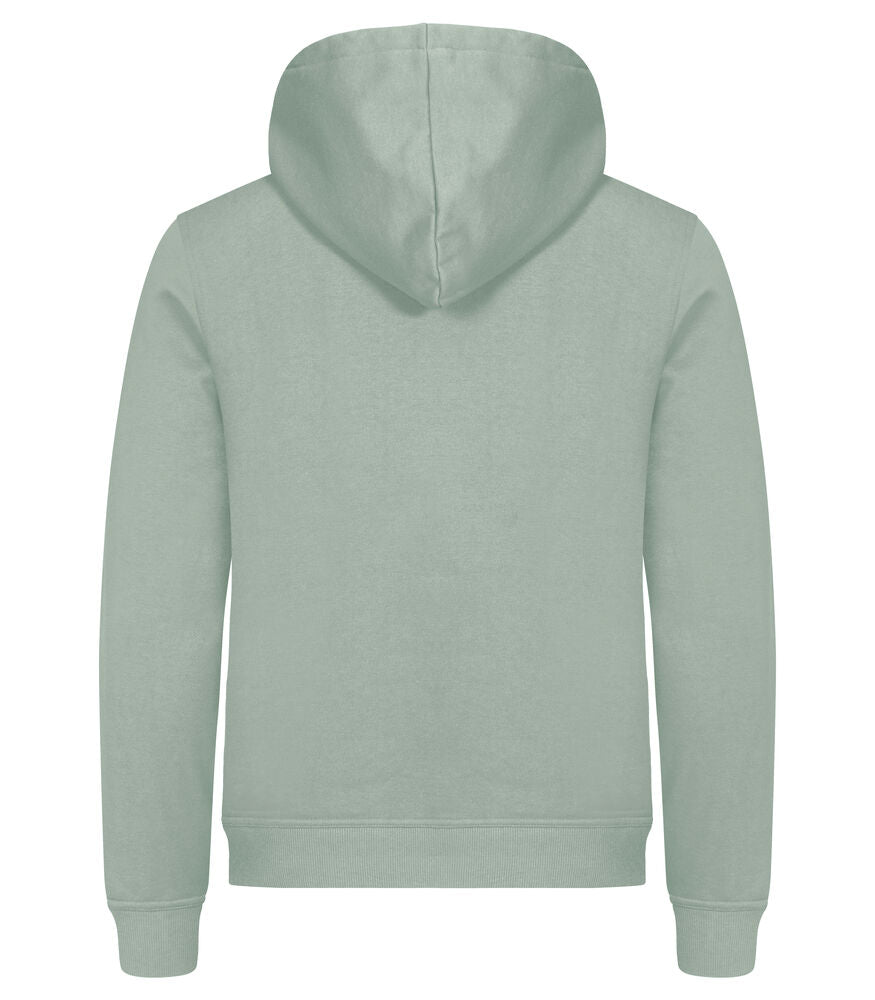 Clique Miami hoody saliegroen achterkant