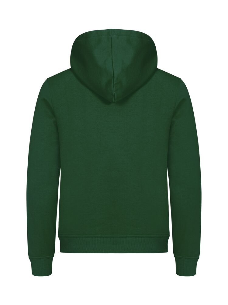 Clique Miami hoody flessengroen achterkant