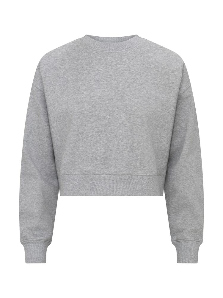 Clique Miami Cropped Dames grijsmelange