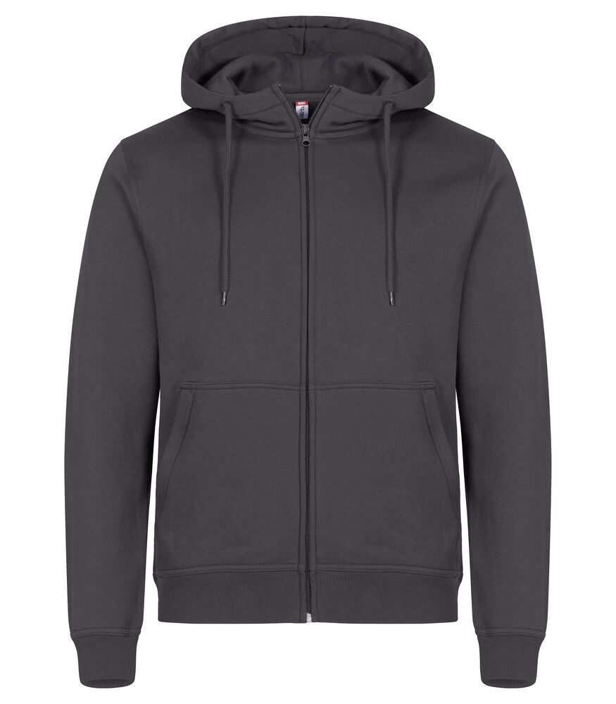 Clique Miami Hoody FZ metaalgrijs