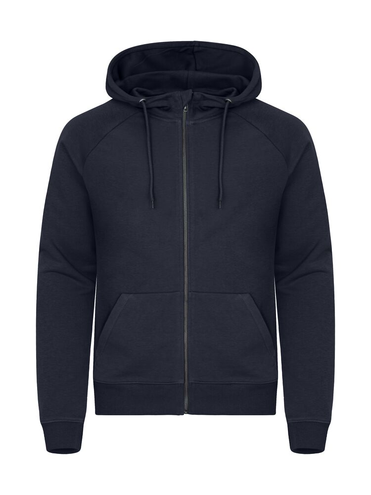 Clique Miami PRO Hoody Full Zip Heren dark navy