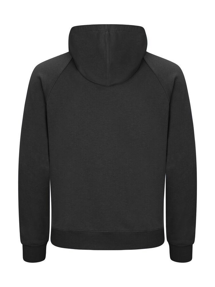 Clique Miami PRO Hoody Full Zip Heren zwart achterkant