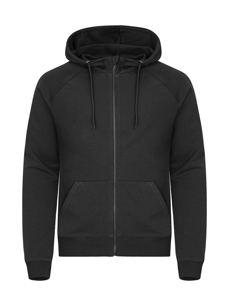 Clique Miami PRO Hoody Full Zip Heren zwart