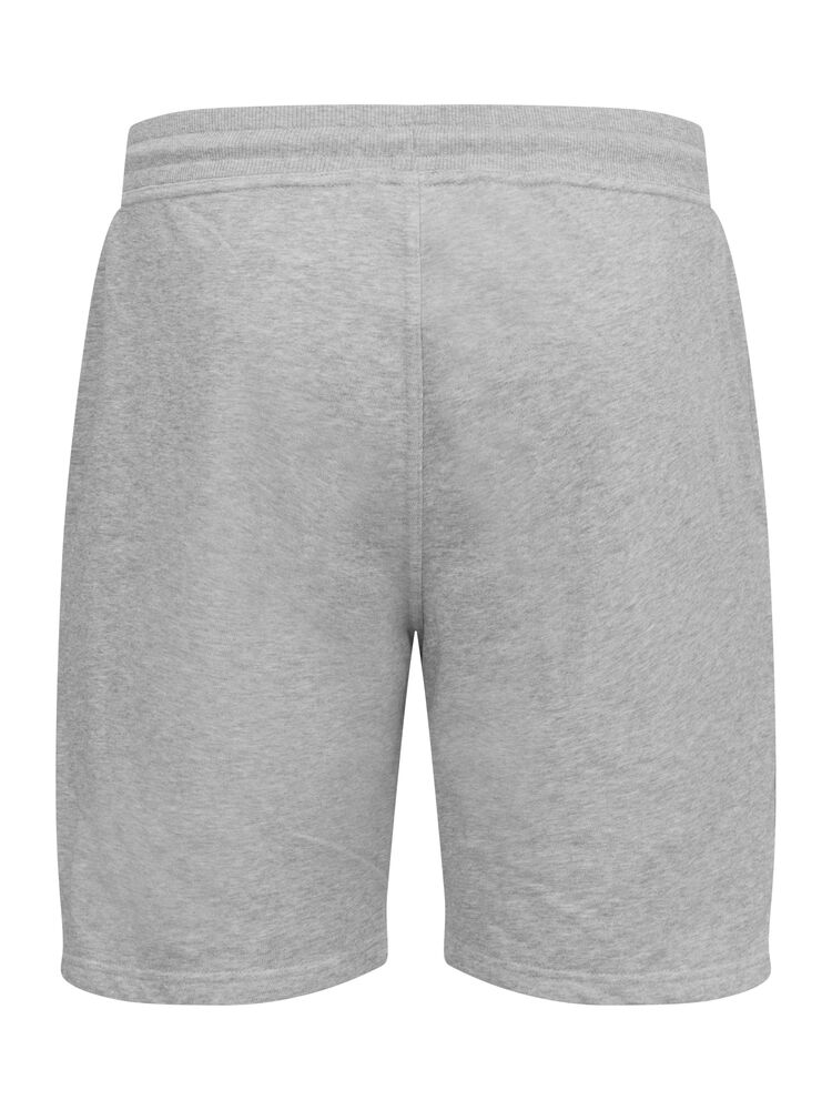 Clique Miami pro shorts grijsmelange achterkant