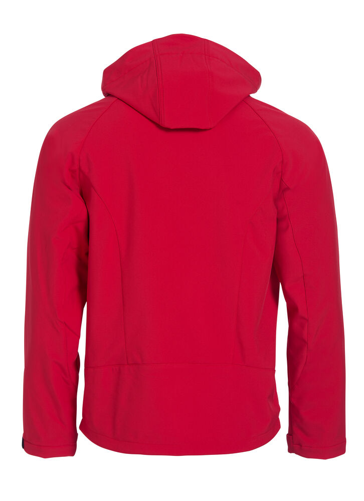 Clique Milford Jacket Heren rood achterkant