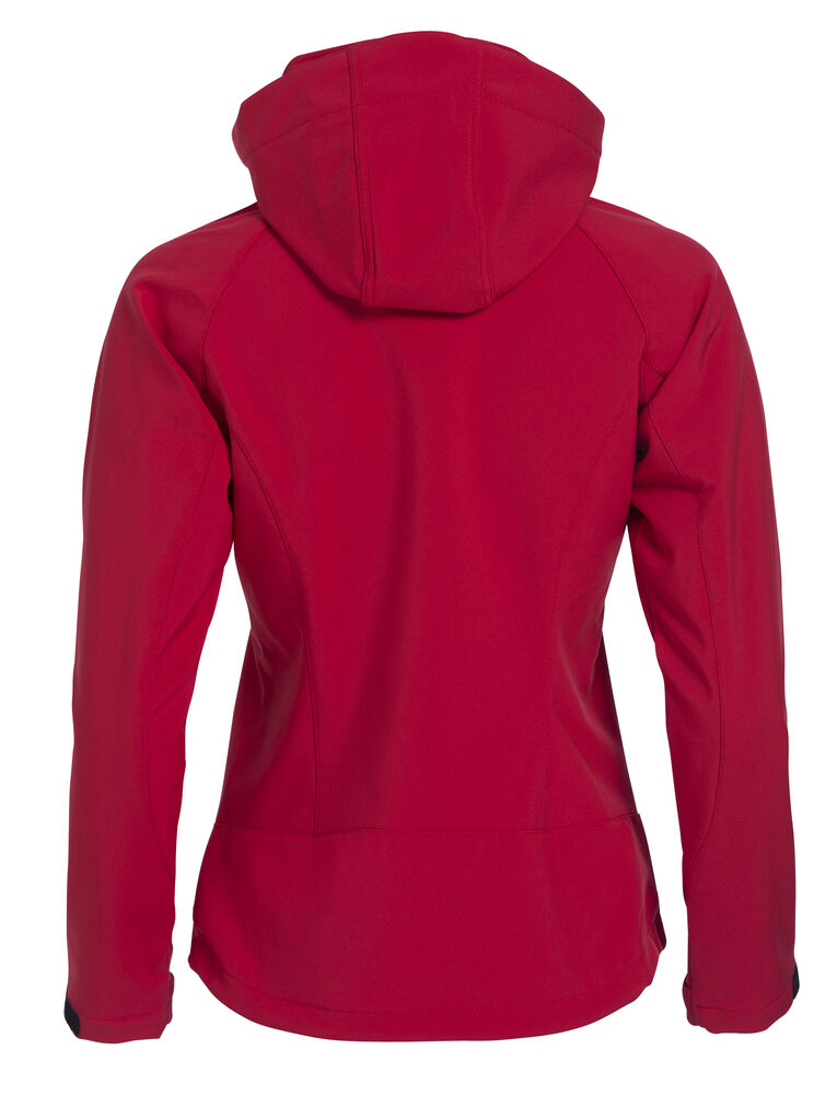 Clique Milford Jacket Dames rood achterkant