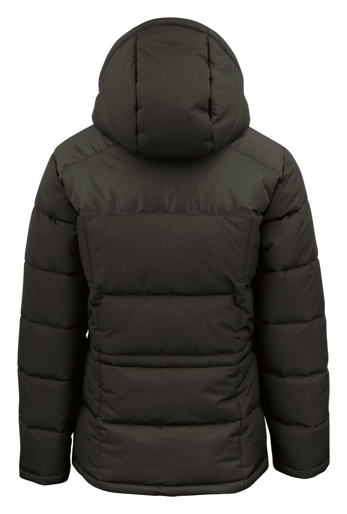 Clique Colorado Jacket Dames donkergrijs achterkant